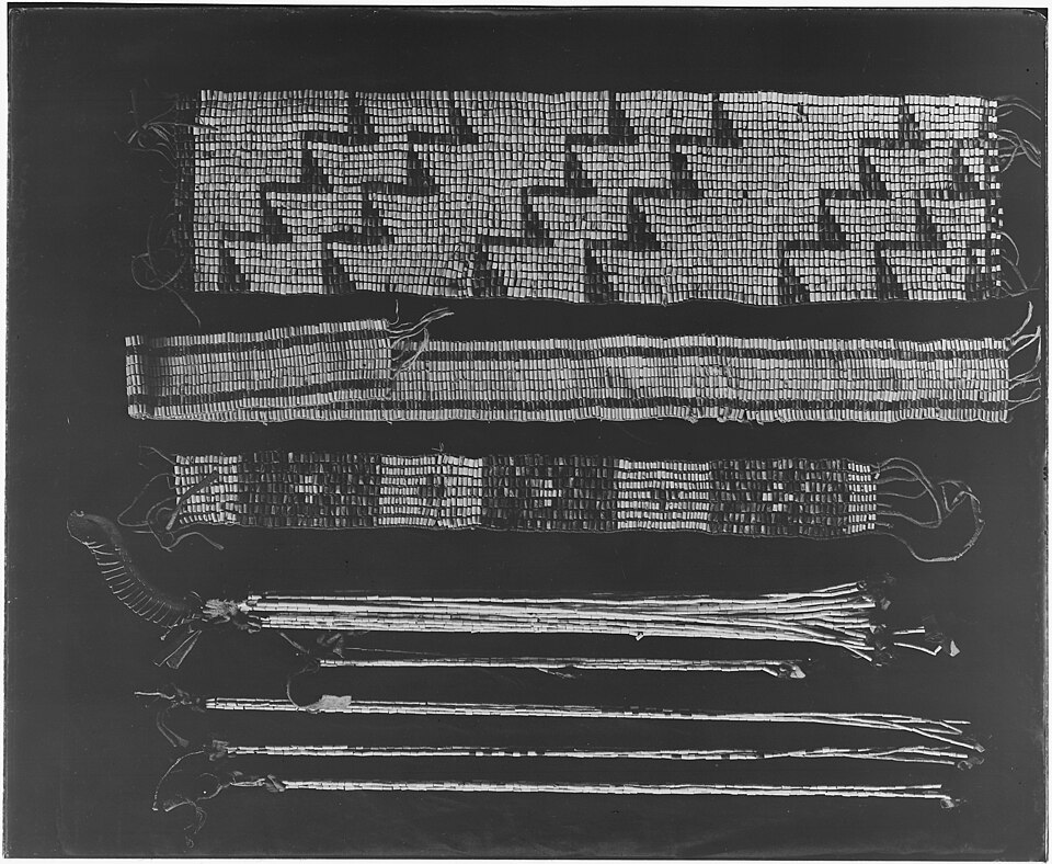 Wampum-Gürtel der nordamerikanischen Ureinwohner